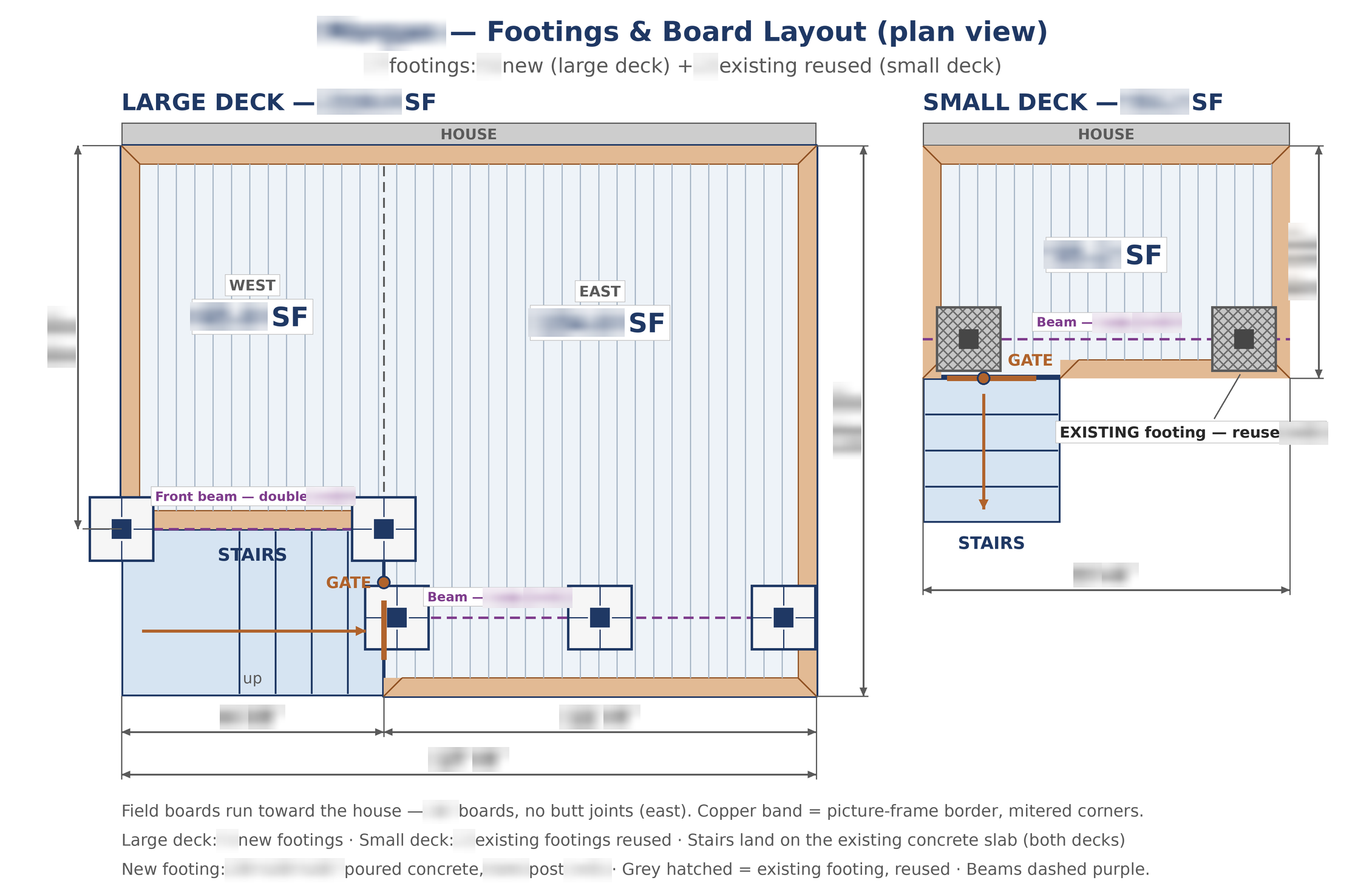 Sample proposal diagram — plan view